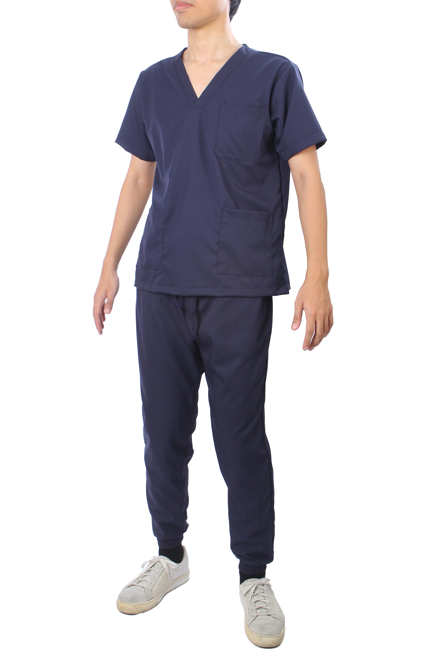 Scrub Suit Set - Navy Blue (Unisex)