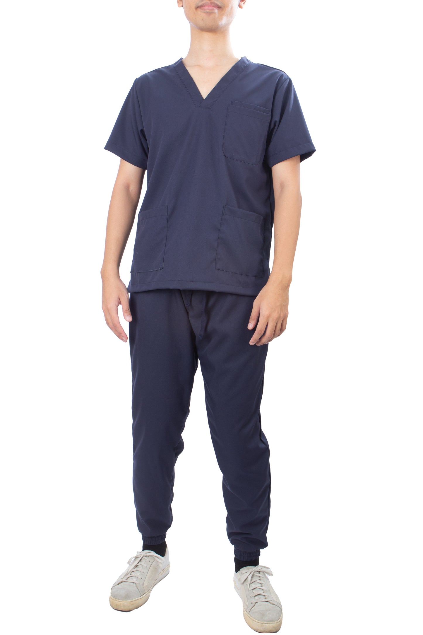 Scrub Suit Set - Navy Blue (Unisex)