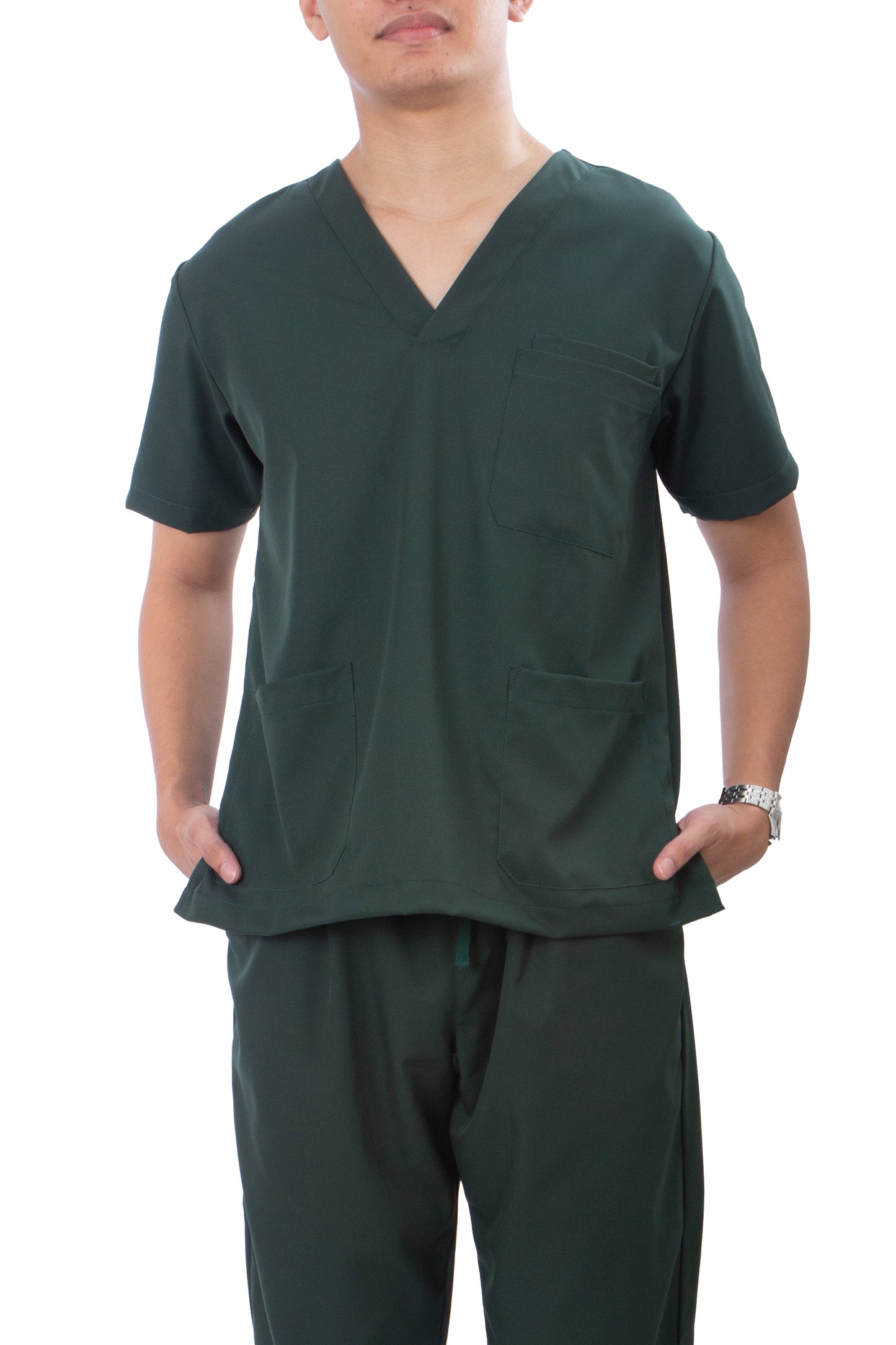 Scrub Suit Set - Moss Green (Unisex)