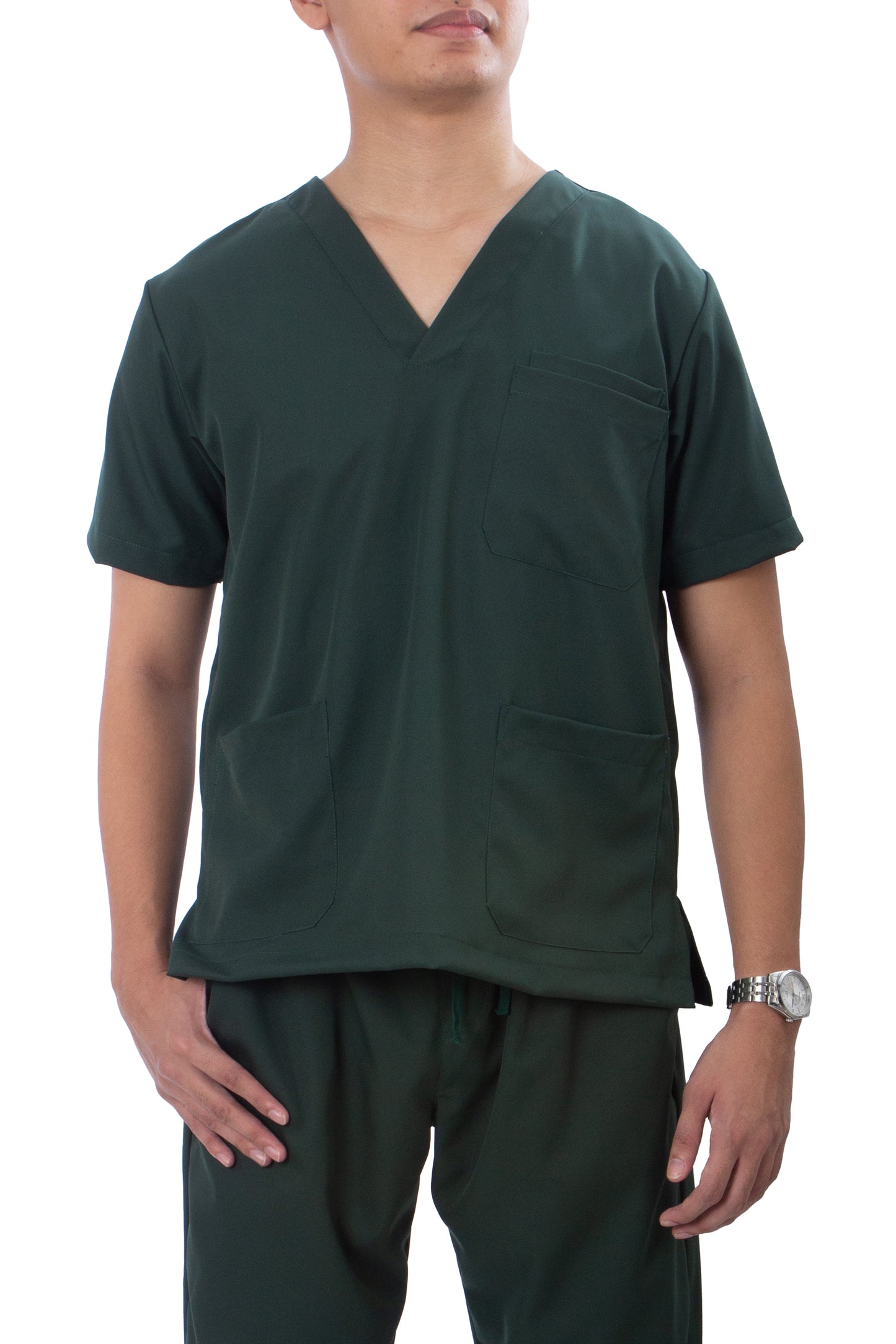 Scrub Suit Set - Moss Green (Unisex)