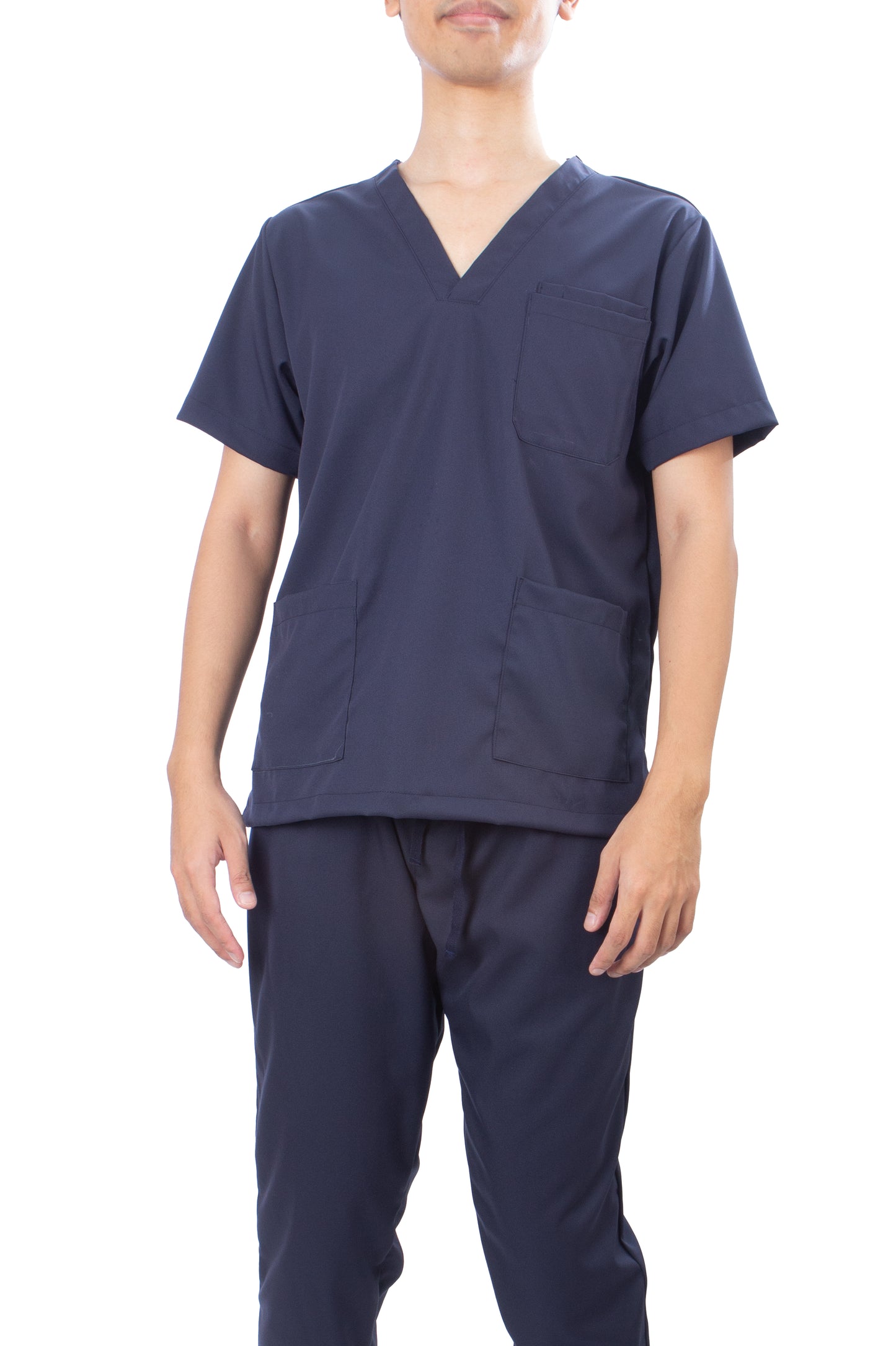 Scrub Suit Set - Navy Blue (Unisex)