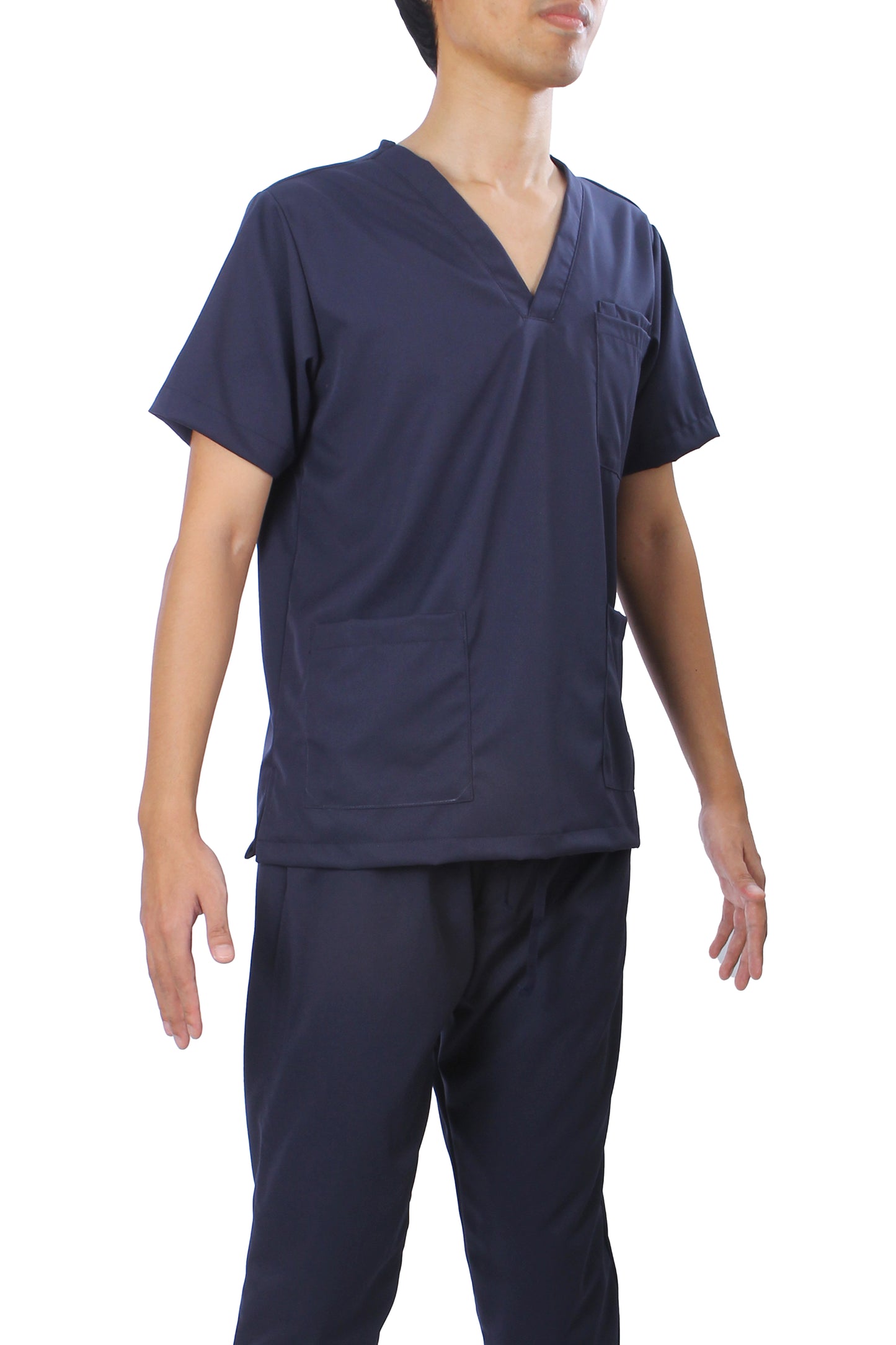 Scrub Suit Set - Navy Blue (Unisex)