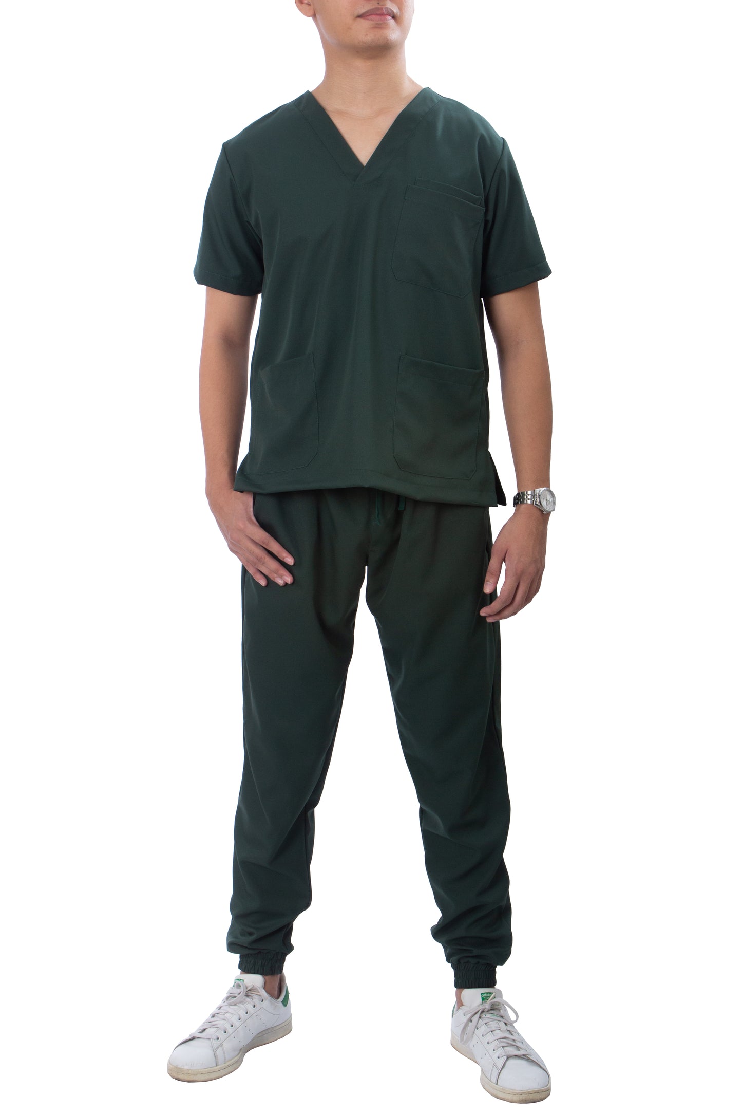 Scrub Suit Set - Moss Green (Unisex)